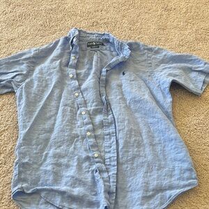 Polo by Ralph Lauren Blue Casual Button Down Shirt